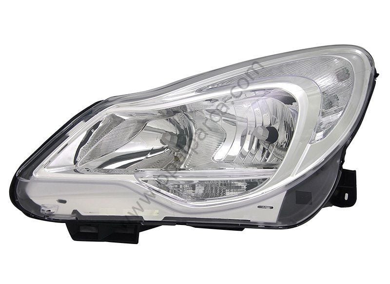 Opel Corsa D Makyajlı Kasa Ön Sol Far Valeo 2010 Model Sonrası