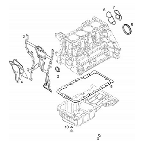 Opel Astra H Alt Takım Conta Elring Marka