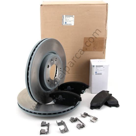 Opel Astra J 1.6 Dizel Ön Fren Diski ve Fren Balatası Takımı Orjinal GM Marka 95516916