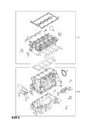 Meriva A 2003 - 2010 Z16LET motor Alt Takım Conta