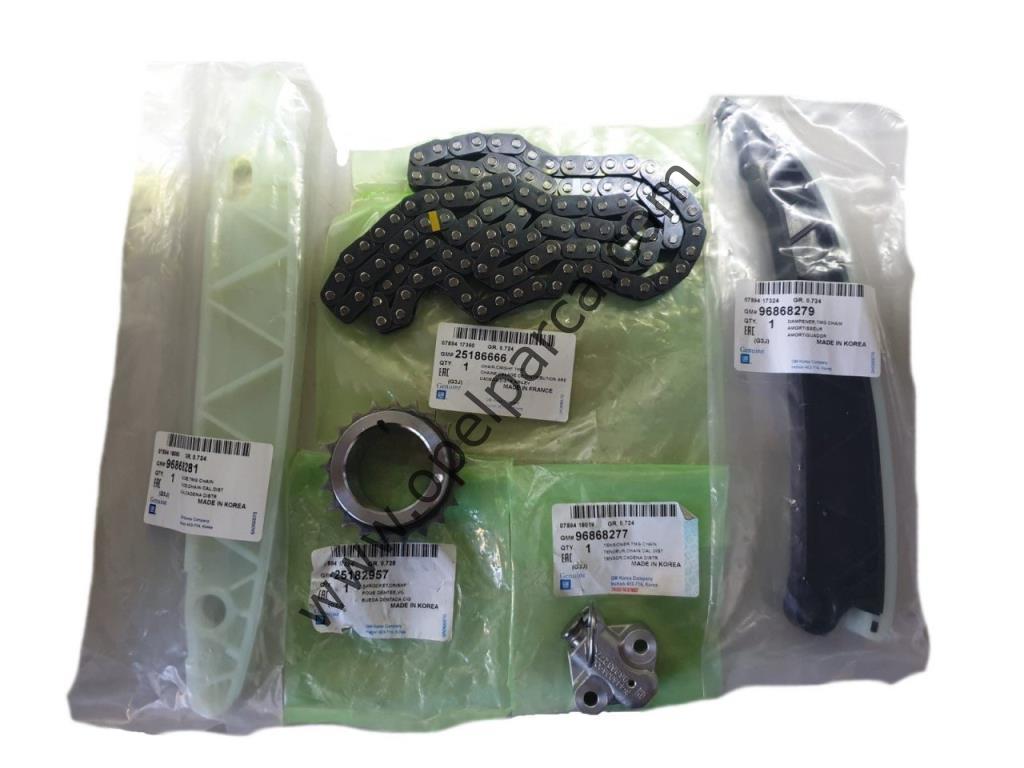 Chevrolet Captiva C140 2.0 Dizel Zincir Seti 5 Parça 2011-2018 GM